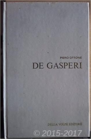 Copertina di De Gasperi